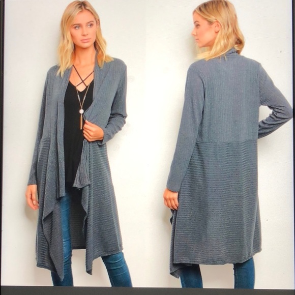 Sweaters - Grey Duster